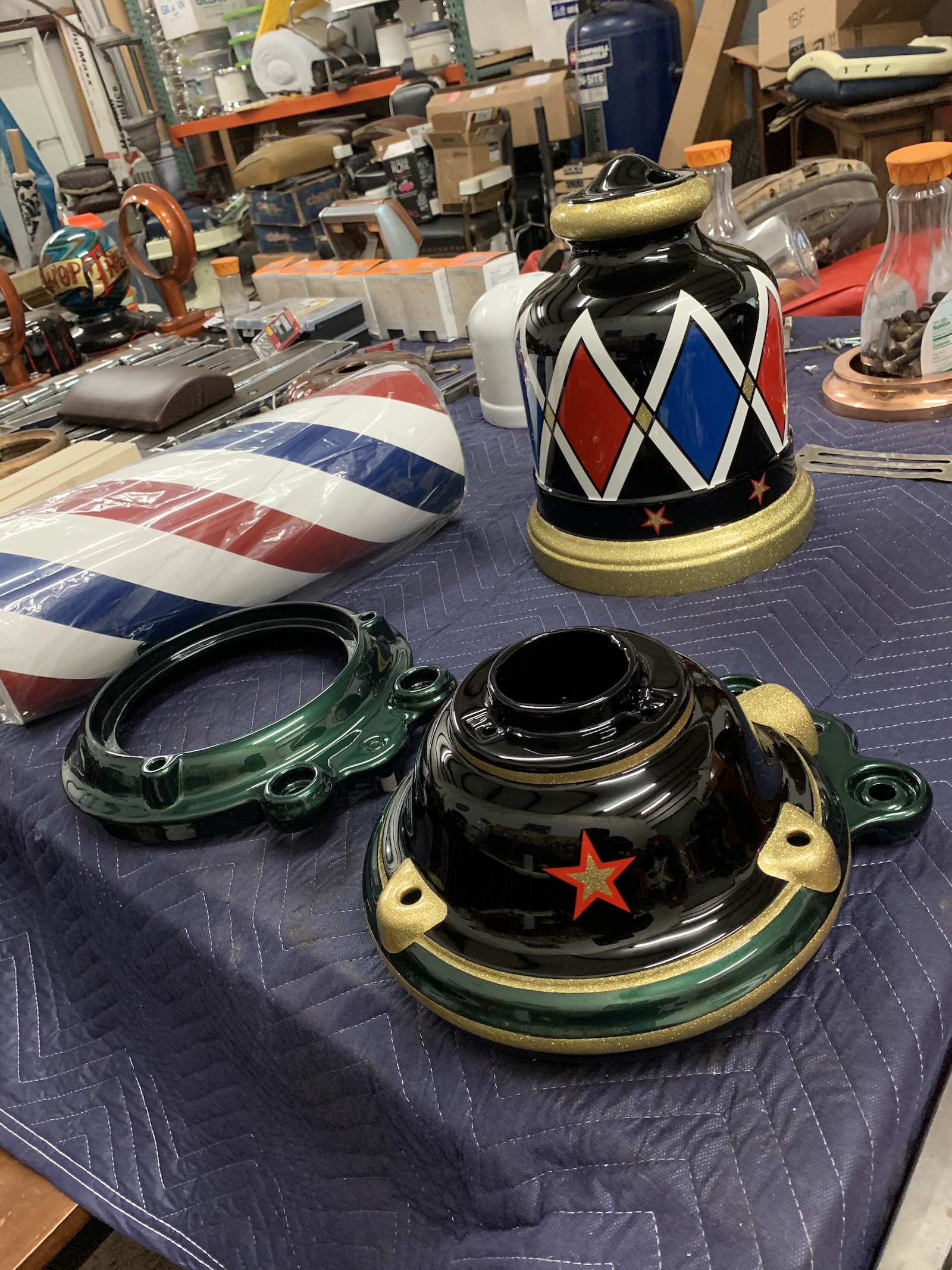 Theo A. Koch Barber Pole