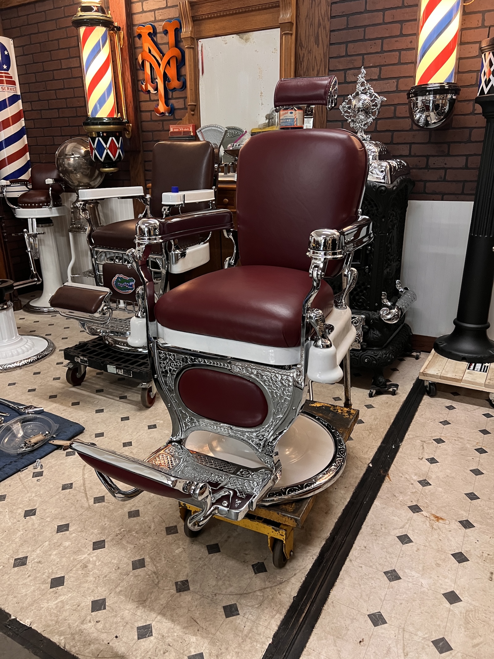 Theo A. Koch Barber Chair